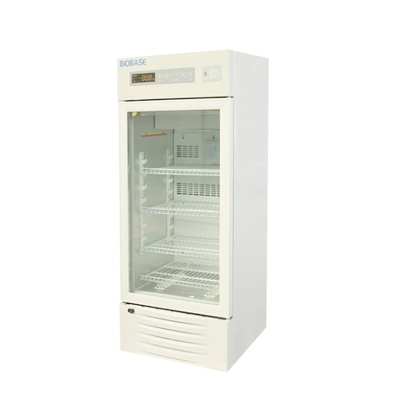 单开门医用冷藏箱BYC-160 药品冷藏箱2-8℃，160L，玻璃门