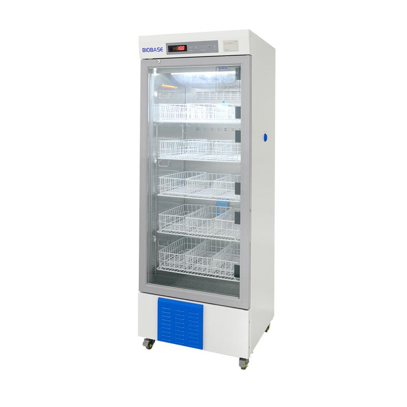 BXC-310立式单开门小型血液冷藏箱 搁架5层 有效容积310L
